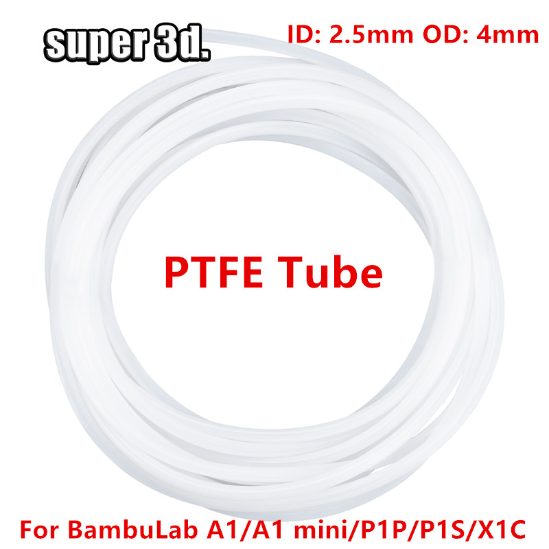 Direct Drive Extruder - 1/2/50M Bambu Lab PTFE Tube ID