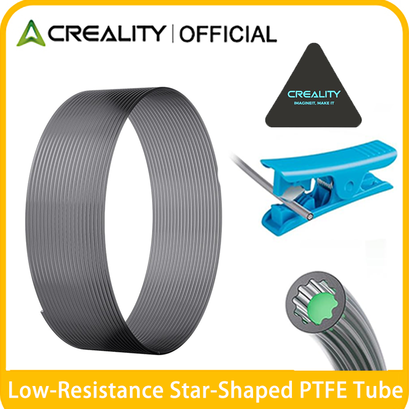 Fdm Printer - Creality Low-Resistance Star Shaped PTFE Tube
