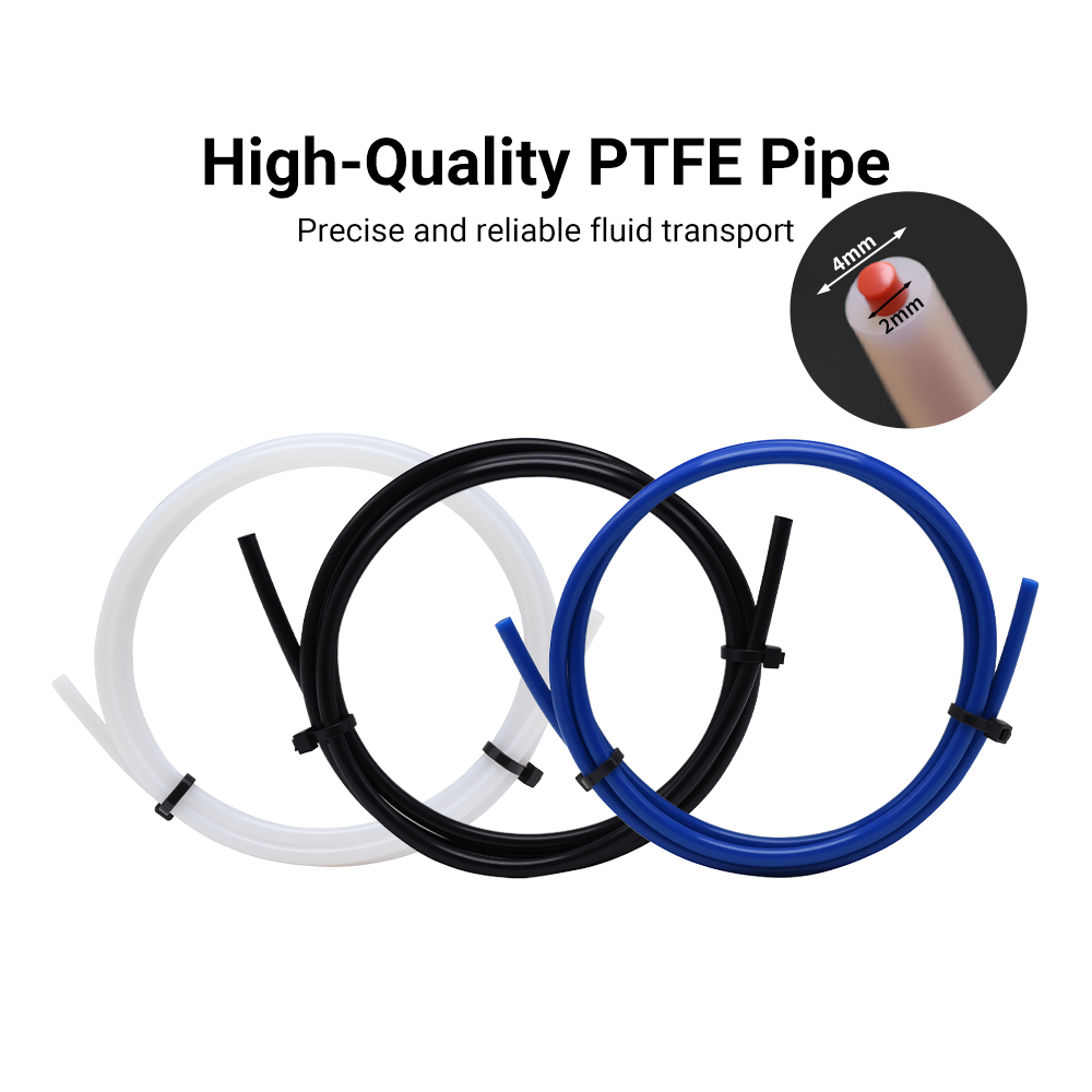Abs Filament - 1M PTFE Tube 2x4mm MK8 Hot