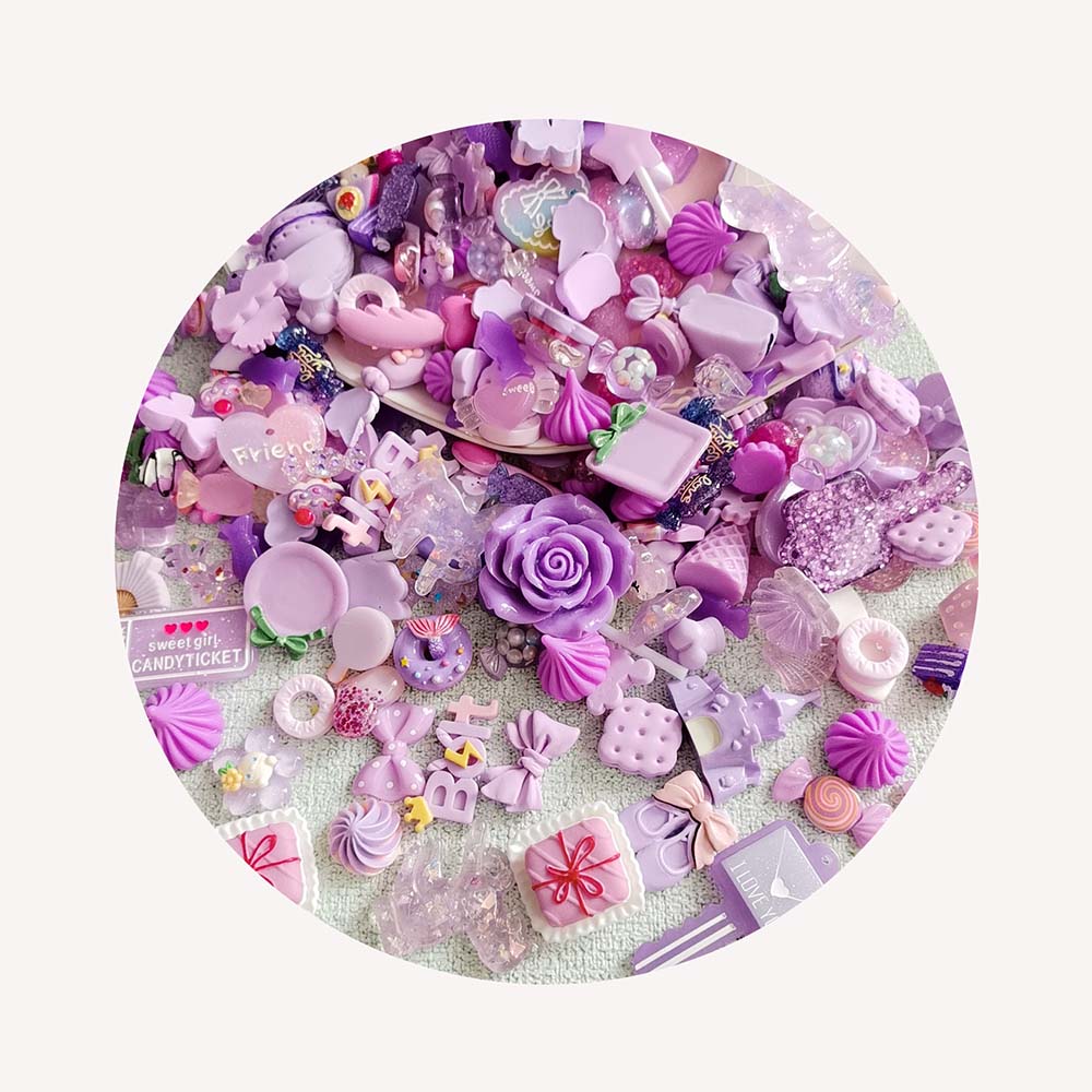 Resin - DIY jewelry mobile phone decoration craft