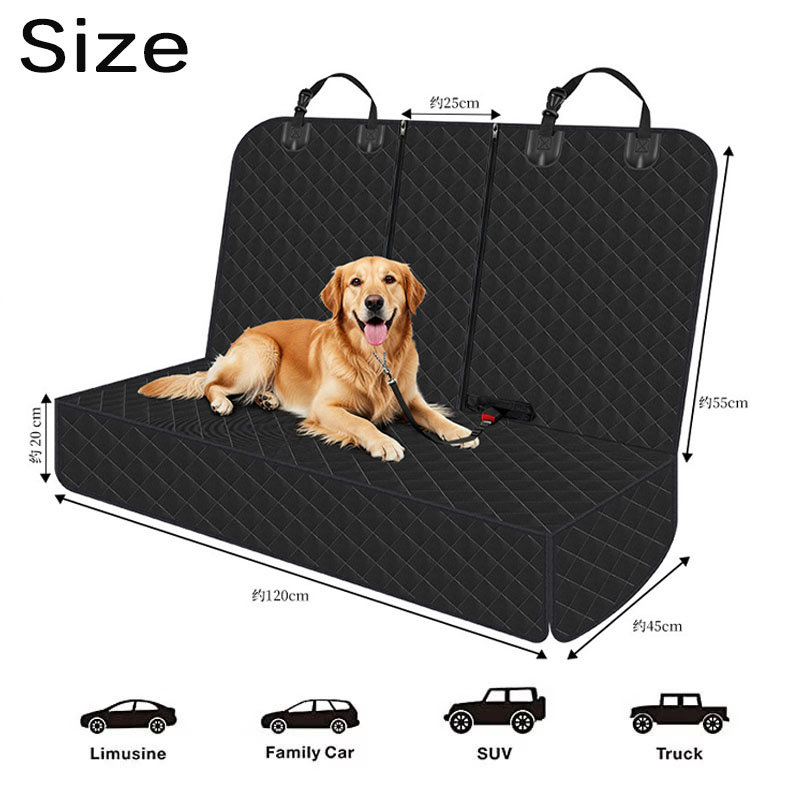 1pc Pet Car Back Seat Cover,Pe - Carriage Bed 评论和价格