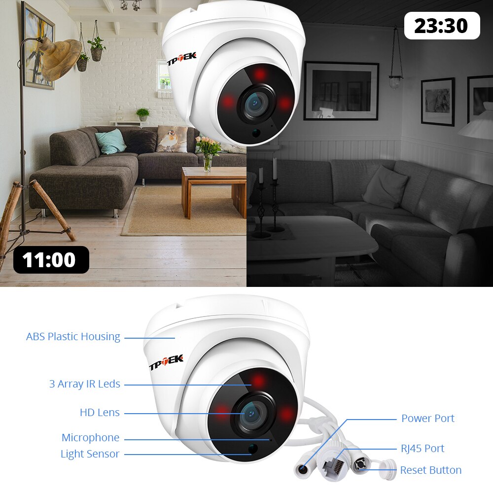 IP Wifi Camera 2.8mm Video Sur - Btt Skr Mini 评论和价格