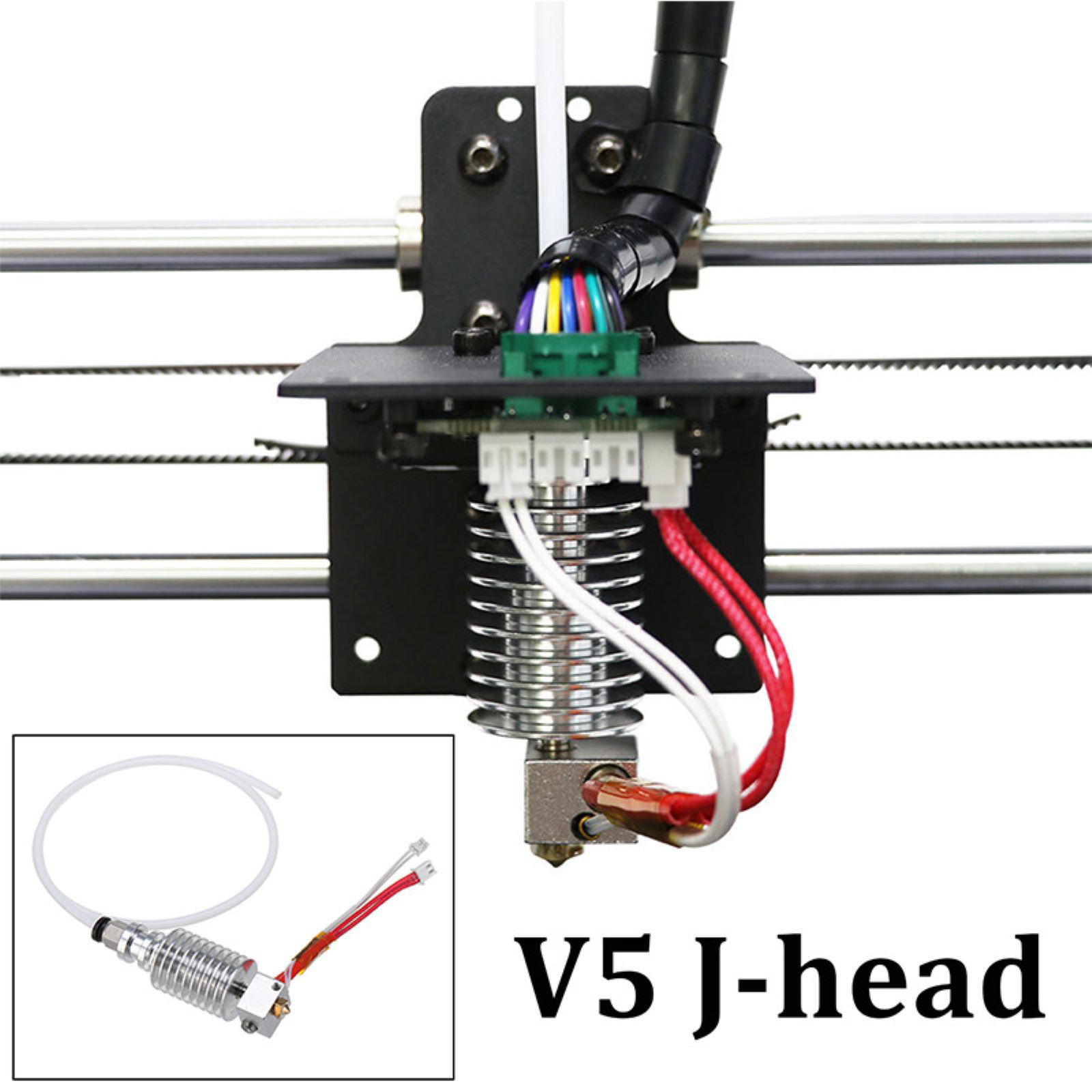 1PC V5 J-Head Hotend Kit 0.4mm - Hotend 0.4Mm 评论和价格