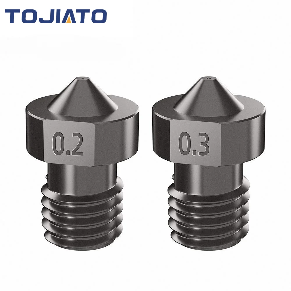 2pcs E3D V6 Hardened Steel Noz - Direct Drive Extruder 评论和价格