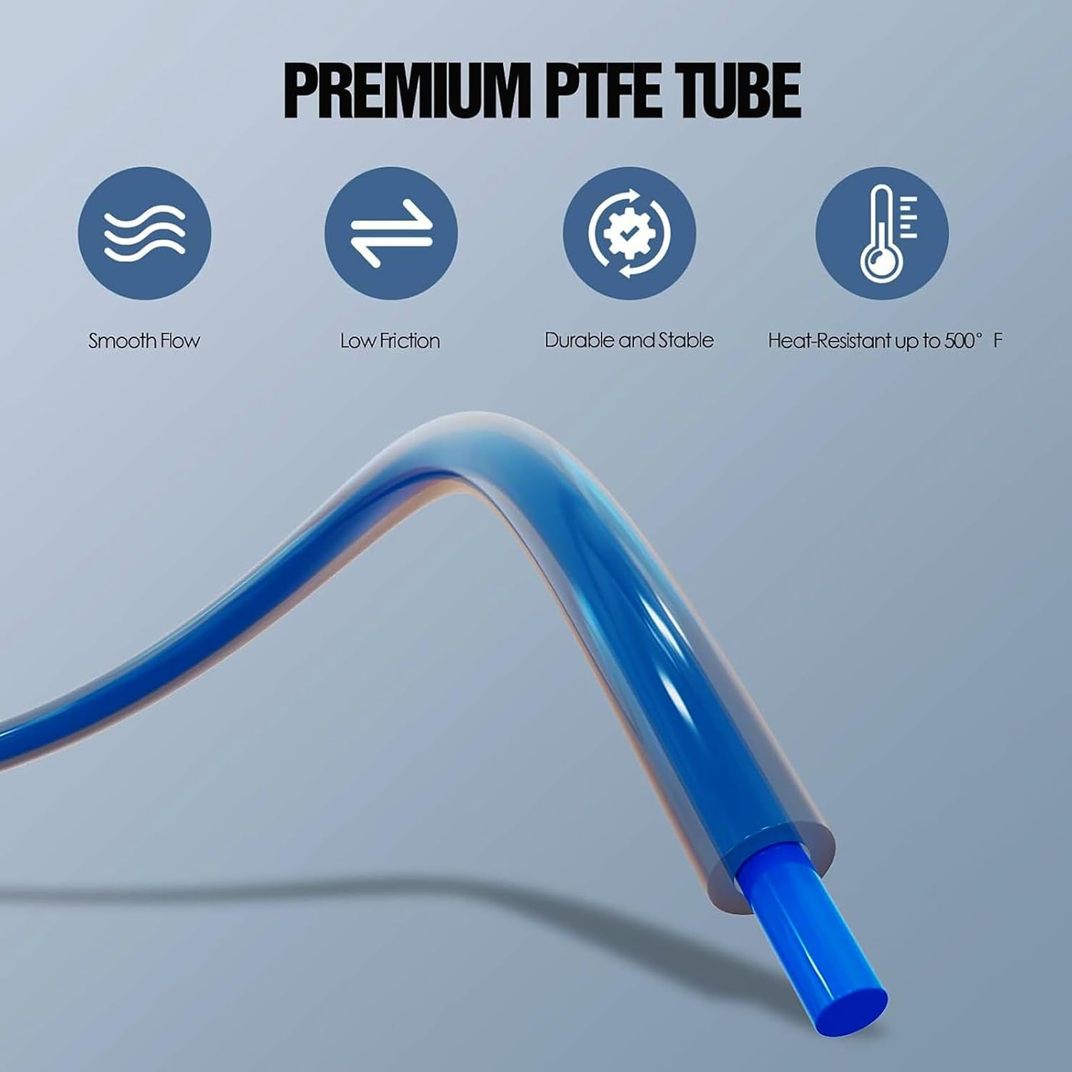 Ultra-Smooth PTFE Tube for 1.7 - Direct Drive Extruder 评论和价格