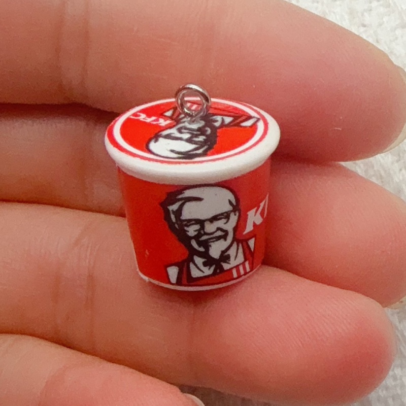 10pcs cartoon resin food bag k - Resin 评论和价格