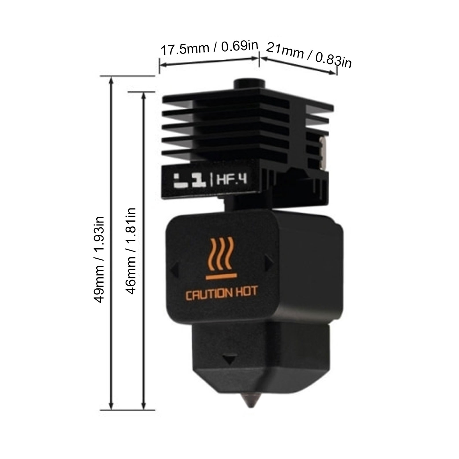 High Flow Hotend Replacement f - Hotend 0.4Mm 评论和价格