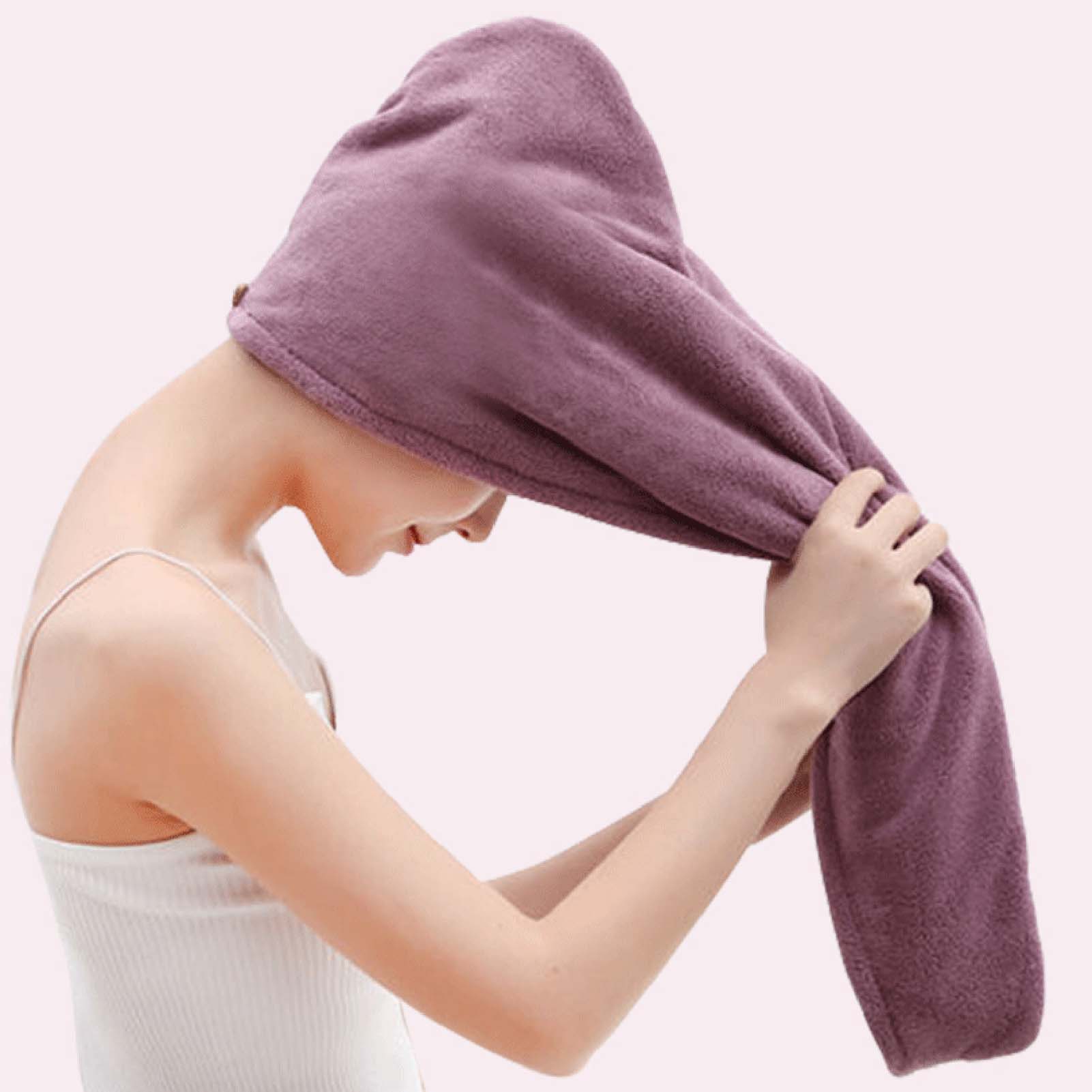 Coral Fleece Womens Hair Towel - Resin Vat 评论和价格