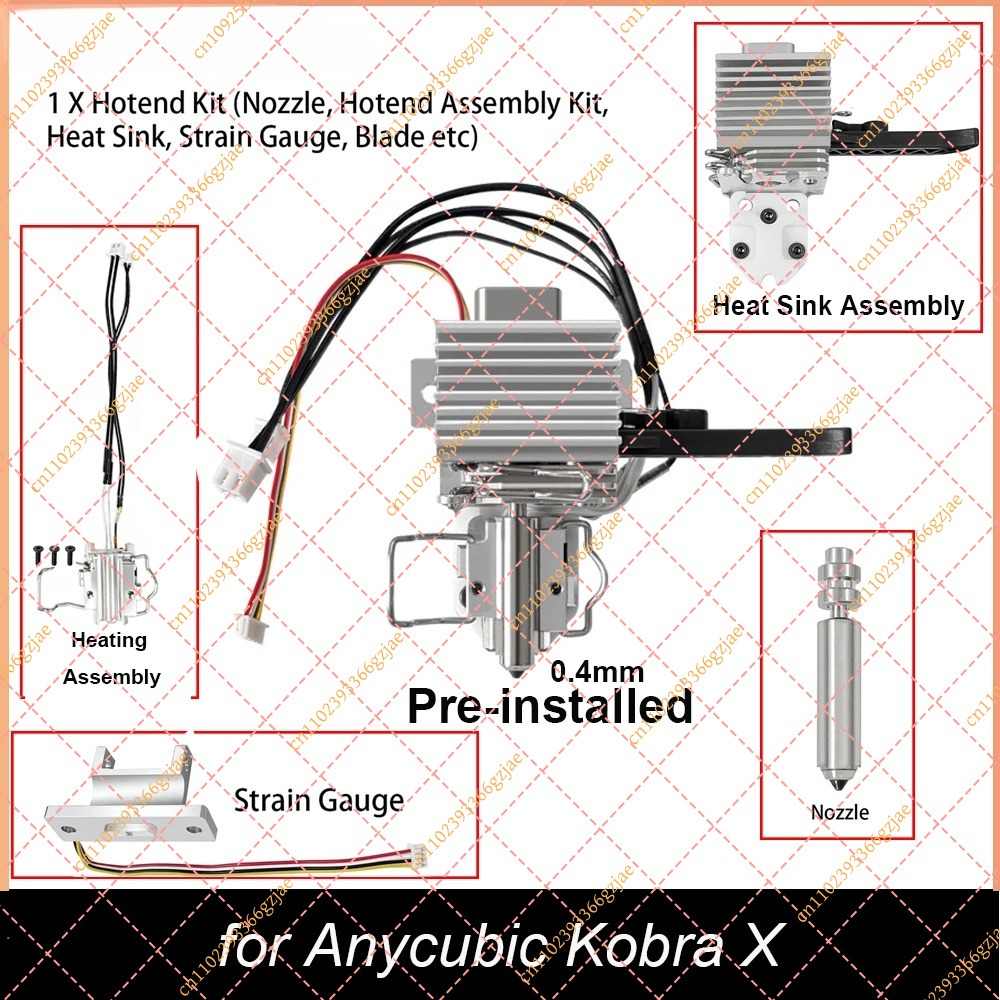 0.4mm Pre-Installed Hotend Kit - Hotend 0.4Mm 评论和价格
