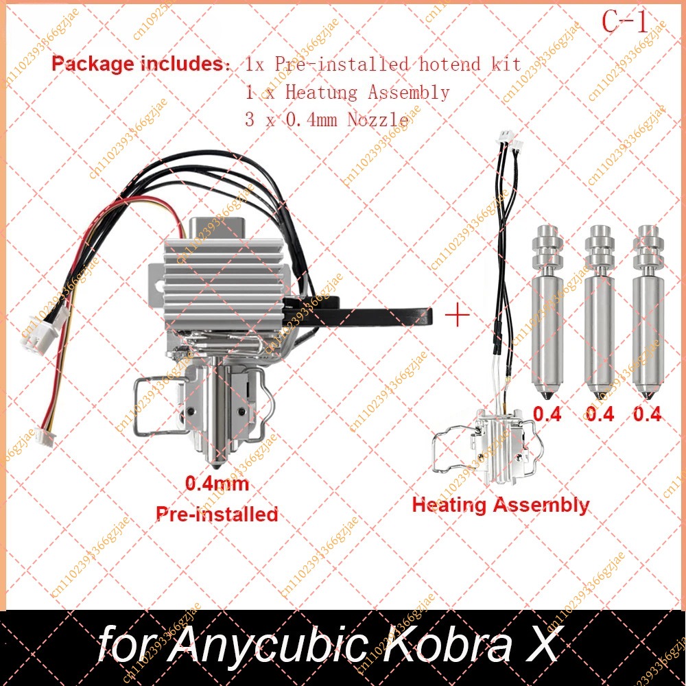 0.4mm Pre-Installed Hotend Kit - Hotend 0.4Mm 评论和价格