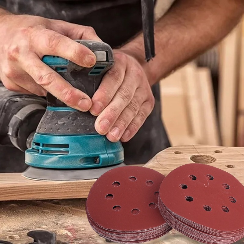100PCS Sanding Discs 8 Hole Ho - Extruder 评论和价格