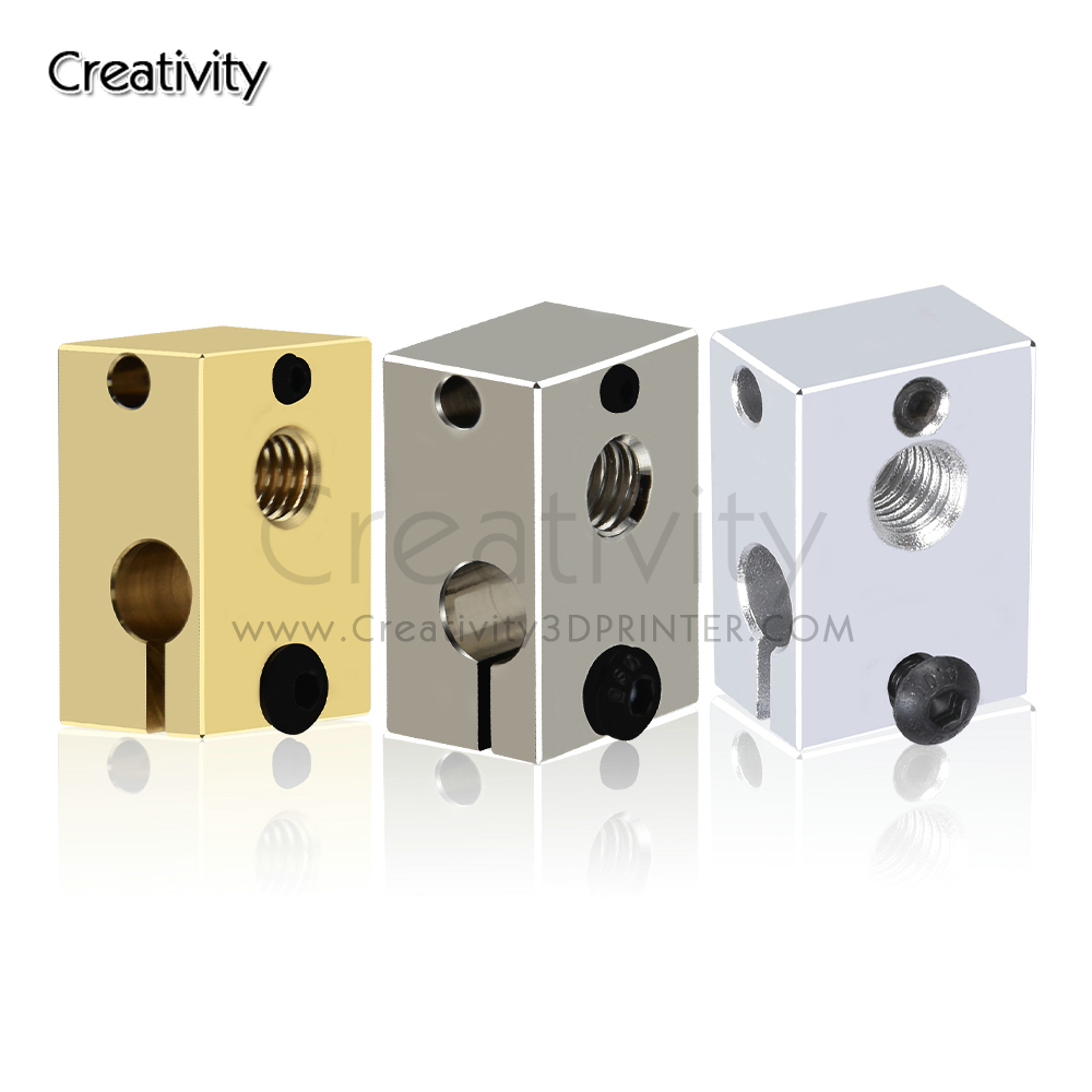 V6 PT100 Heater Block Plated C - Direct Drive Extruder 评论和价格