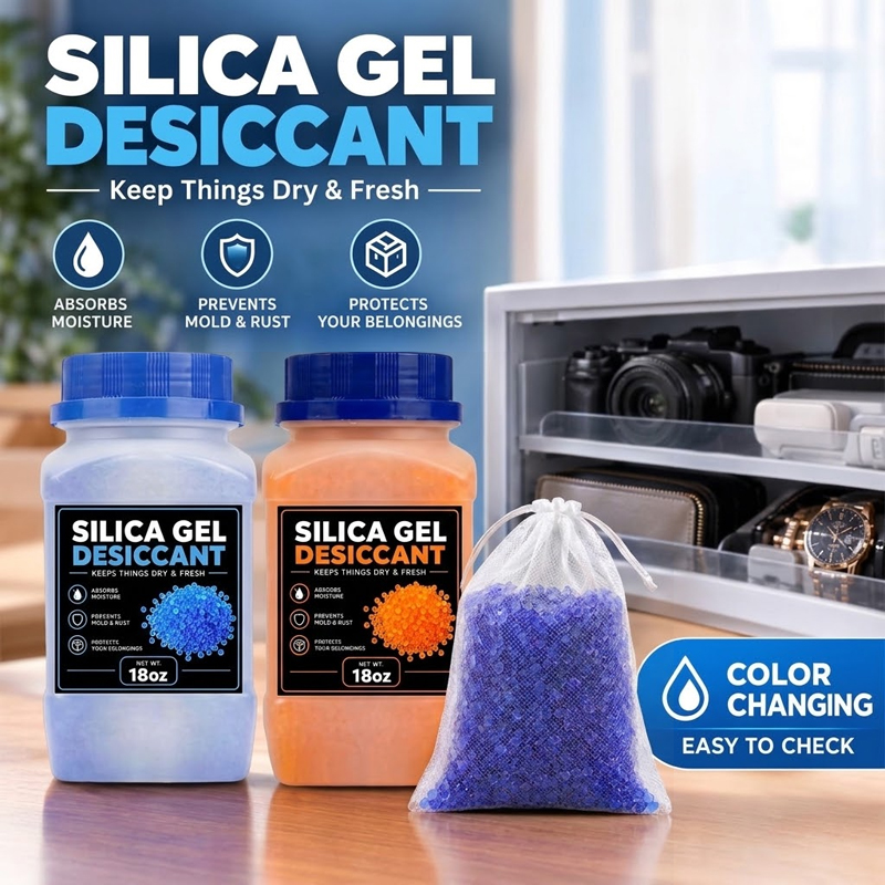 Indicating Silica Gel Desiccan - Enclosure 3D Printer 评论和价格