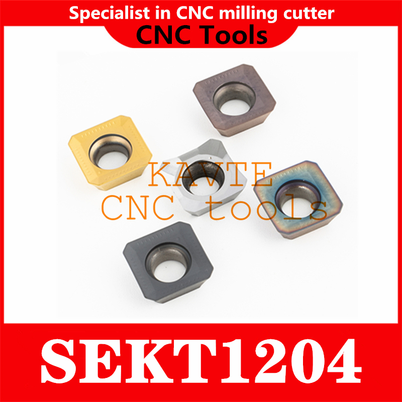 SEKT1204 Insert face milling c - Nozzle Tungsten 评论和价格