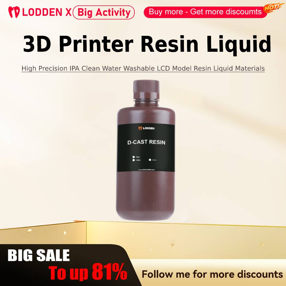 Lodden 3D Printer Resin Liquid - Resin Printer 评论和价格