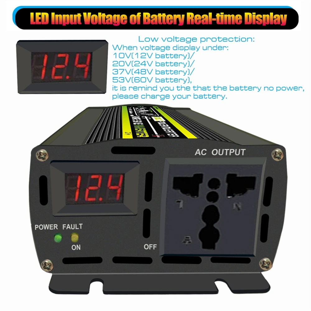 Pure Sine Wave Inverter 12V 24 - Resin Vat 评论和价格