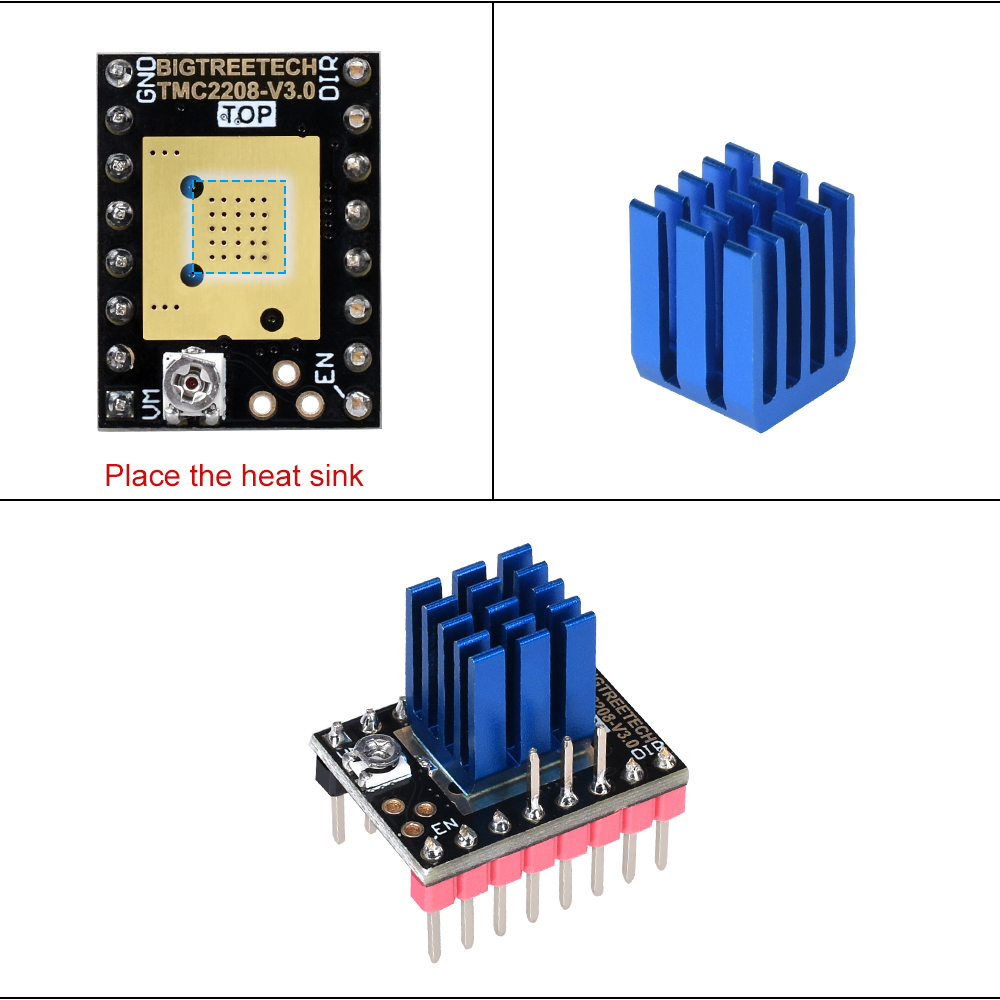5PCS BIGTREETECH TMC2209 TMC51 - Btt Skr Mini 评论和价格