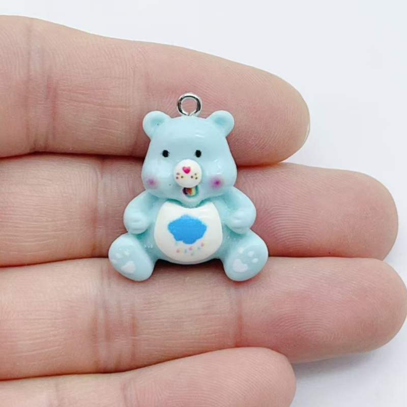 10pcs cartoon animal charm pen - Resin 评论和价格