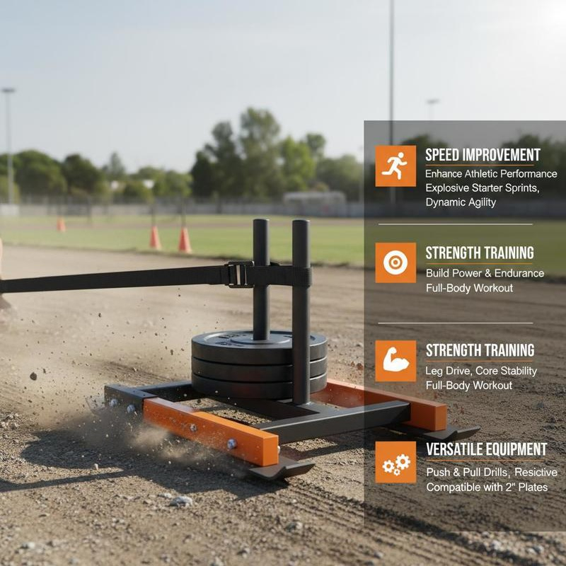 Heavy Duty Fitness Drag Sled 2 - Build Plate 评论和价格
