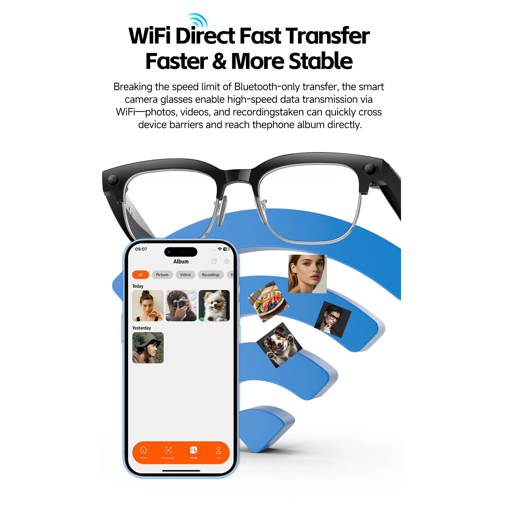 AI Smart Glasses with Voice Wa - Bltouch 评论和价格