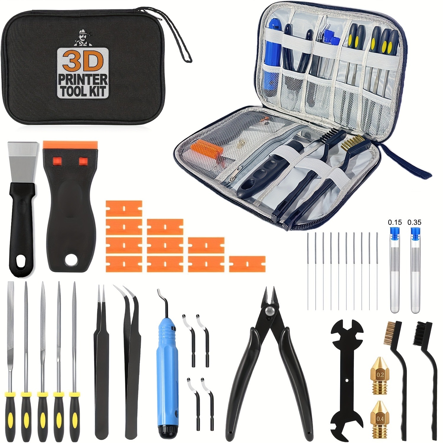 3D Printer Tools Kit, 33pcs 3D - Fdm Printer 评论和价格