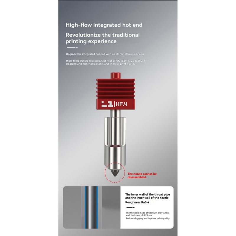 For H2D Hotend High Extruder A - Extruder 评论和价格