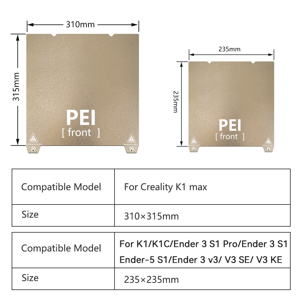 K1 Max Build Plate For Crealit - 3D Printer Bed 评论和价格
