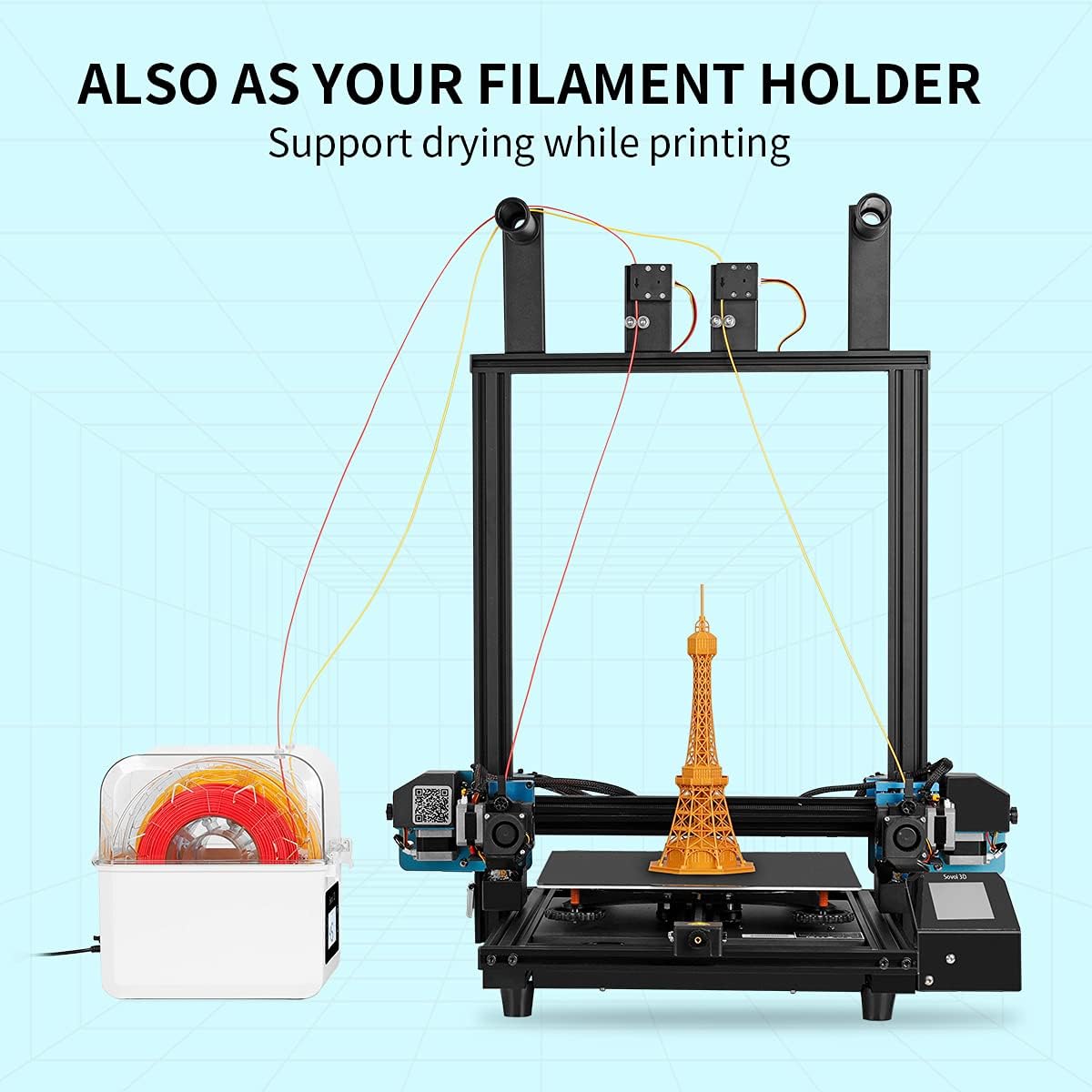 Sovol Filament Dryer 2023, SH0 - Enclosure 3D Printer 评论和价格