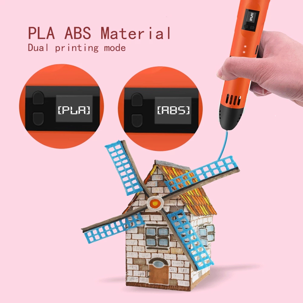 QCREATE 3D Printing Pen 1.75mm - Abs Filament 评论和价格