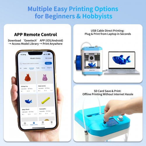 Geeetech EU Warehouse M1S Mini - Fdm Printer 评论和价格