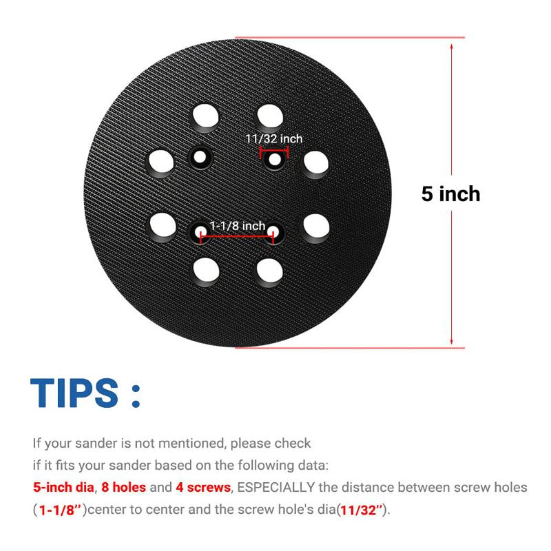 1Pcs Replacement Sanding Pad 5 - Extruder 评论和价格