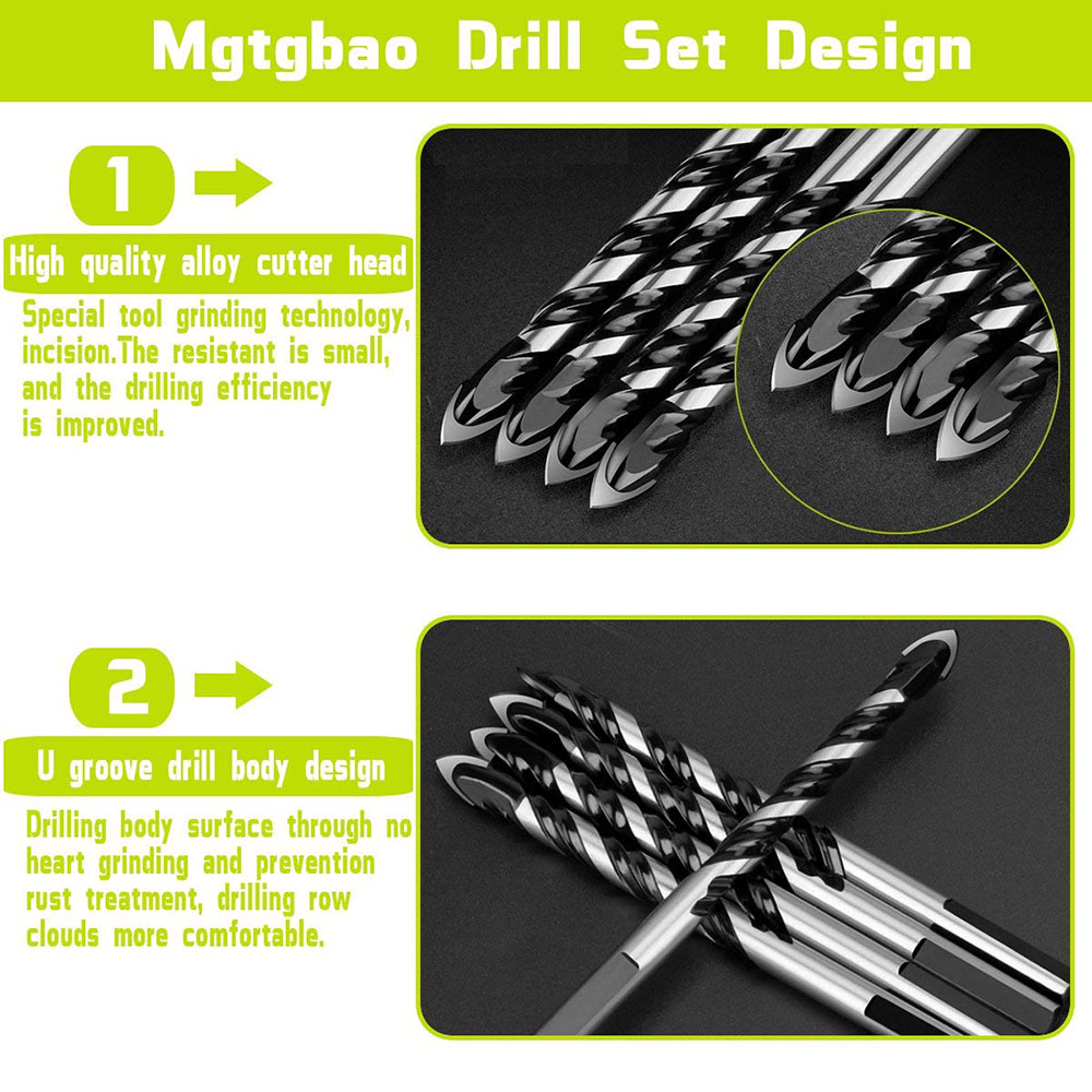 6 Pcs Ceramic Tile Multi Drill - Nozzle Tungsten 评论和价格
