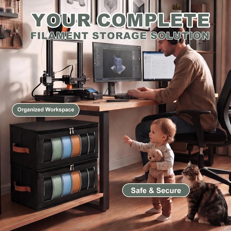 3D Printer Filament Storage Co - Enclosure 3D Printer 评论和价格