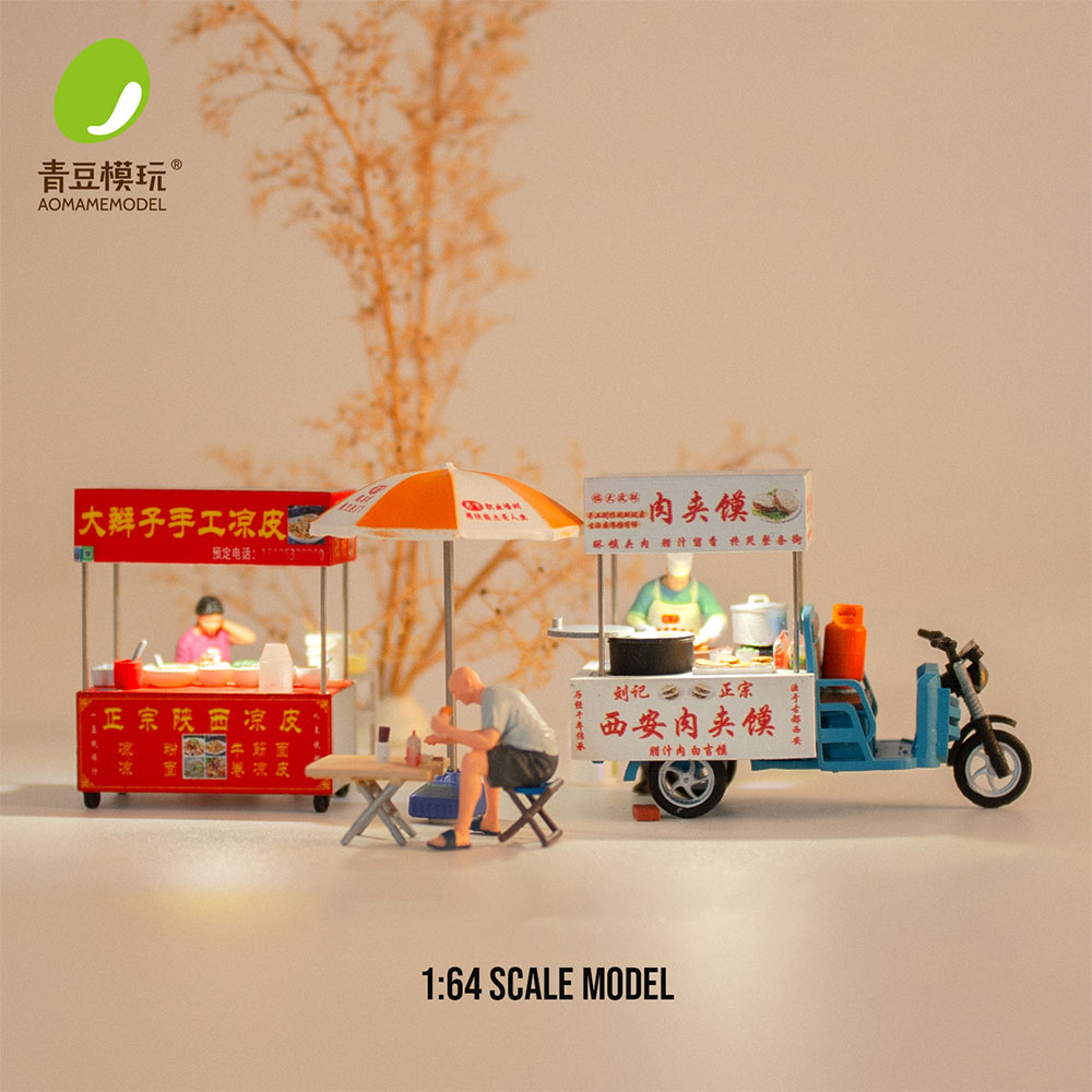 1/64 Night market s Model Kit- - Resin Printer 评论和价格