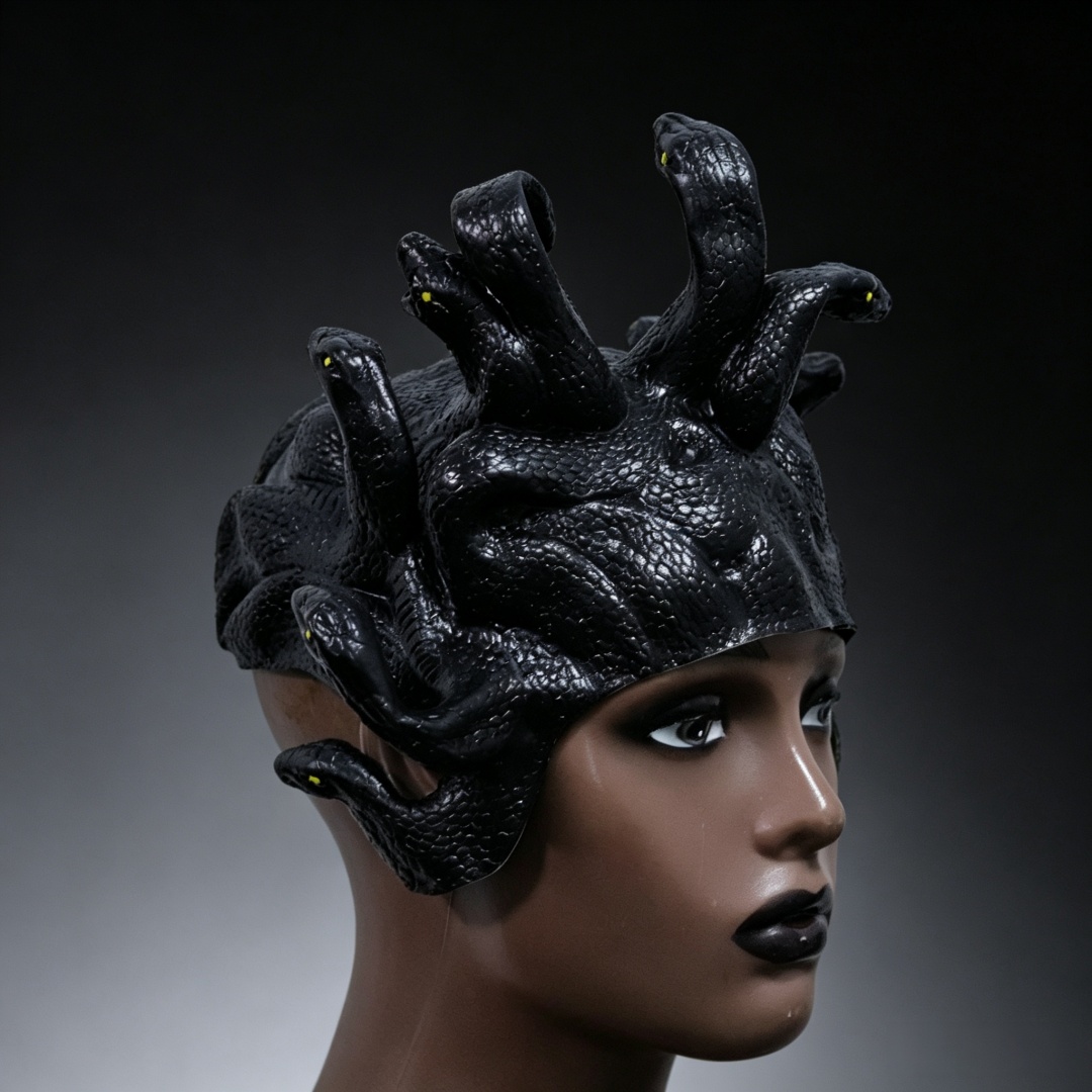 Medusa latex wig mask,Horror s - Cobra Extruder 评论和价格