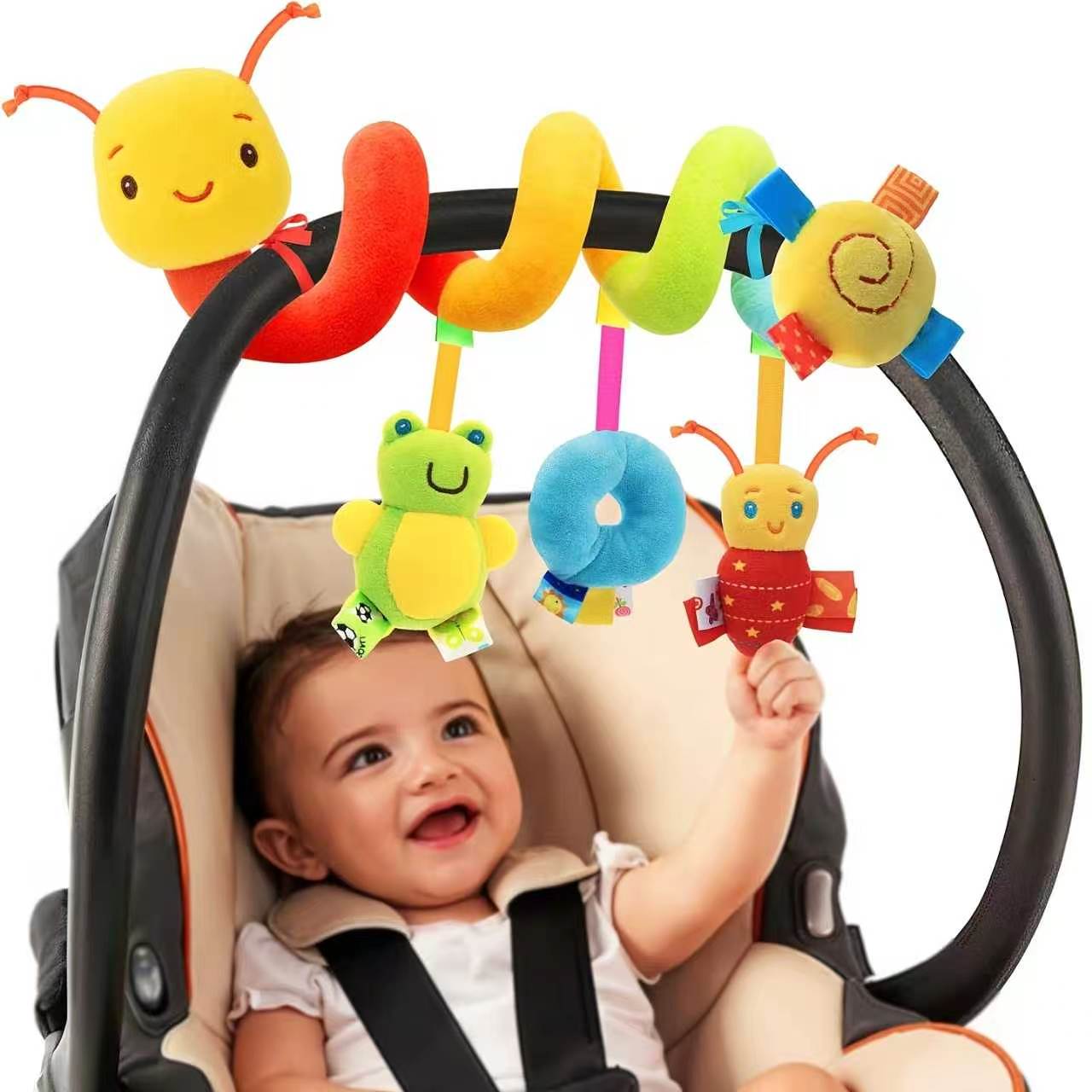 Cute Bee Hanging Toy for Baby  - Carriage Bed 评论和价格