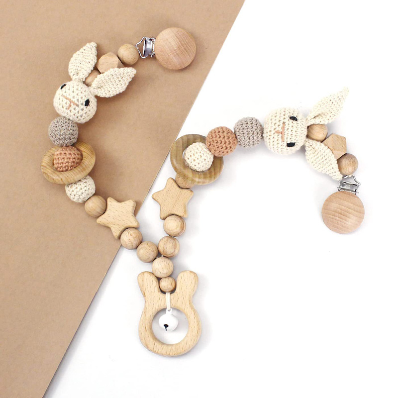 Baby Pram Pendant RattleWood T - Carriage Bed 评论和价格