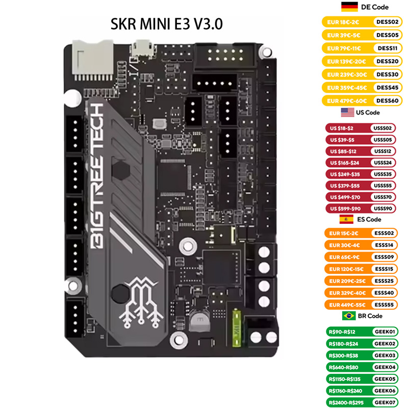 BIGTREETECH SKR MINI E3 V3.0 3 - Direct Drive Extruder 评论和价格
