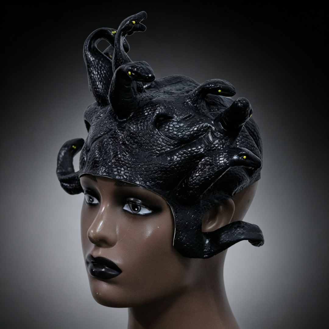 Snake Shaped Wig Mask For Wome - Cobra Extruder 评论和价格