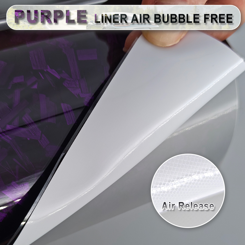 PET Glossy Purple Forged Carbo - Fep Film 评论和价格