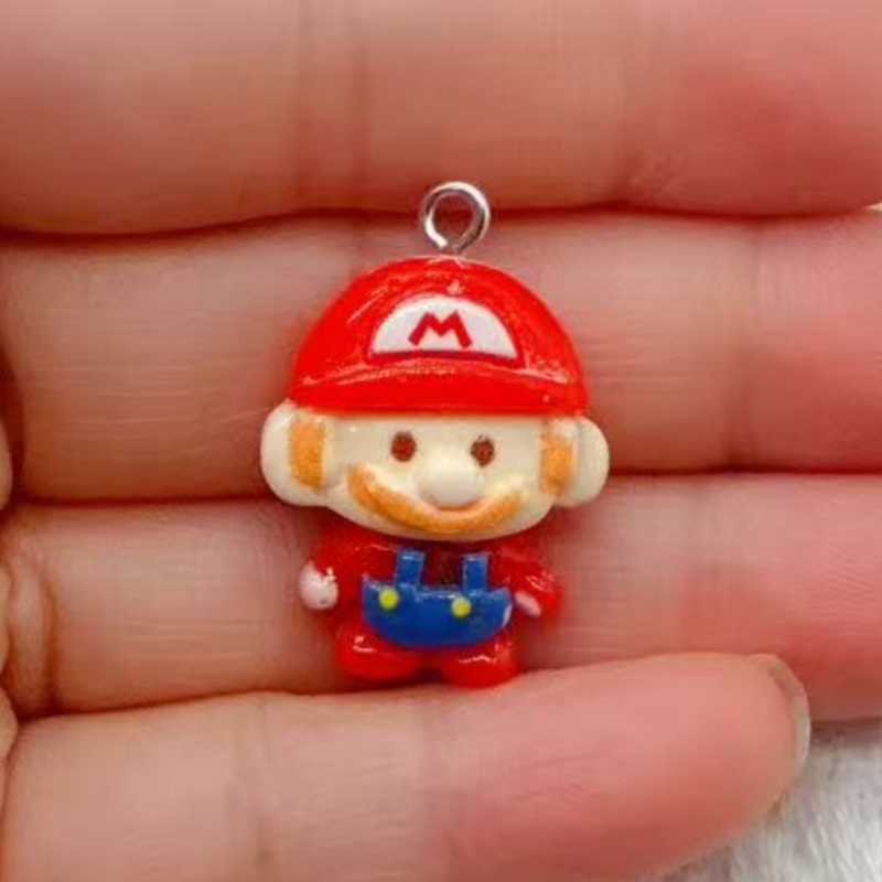 10pcs resin cartoon pendant, D - Resin 评论和价格