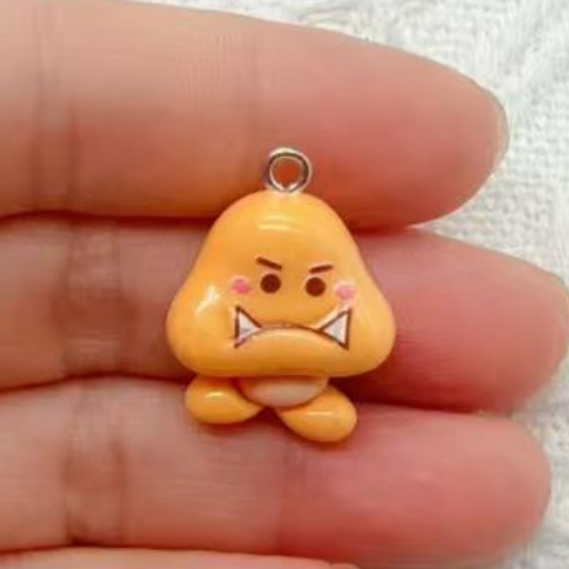 10pcs resin cartoon pendant, D - Resin 评论和价格