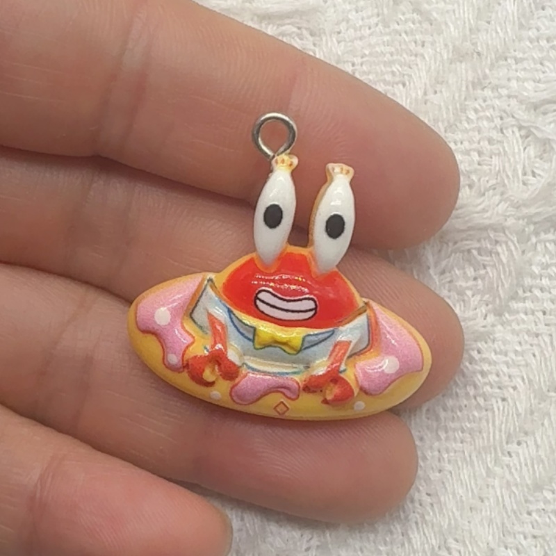 10pcs cartoon resin pendant, D - Resin 评论和价格