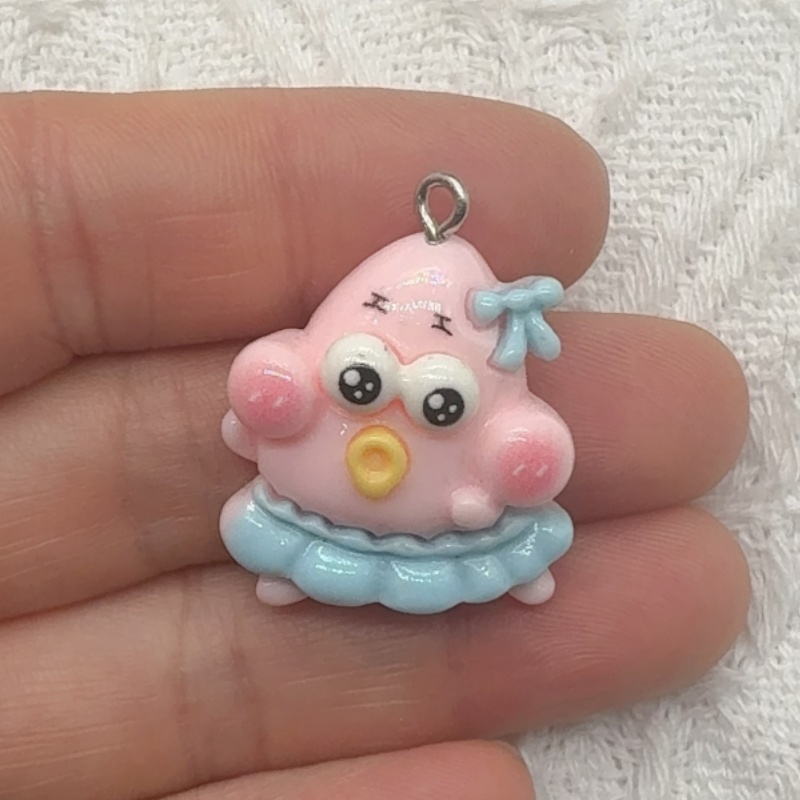 10pcs cartoon resin pendant, D - Resin 评论和价格