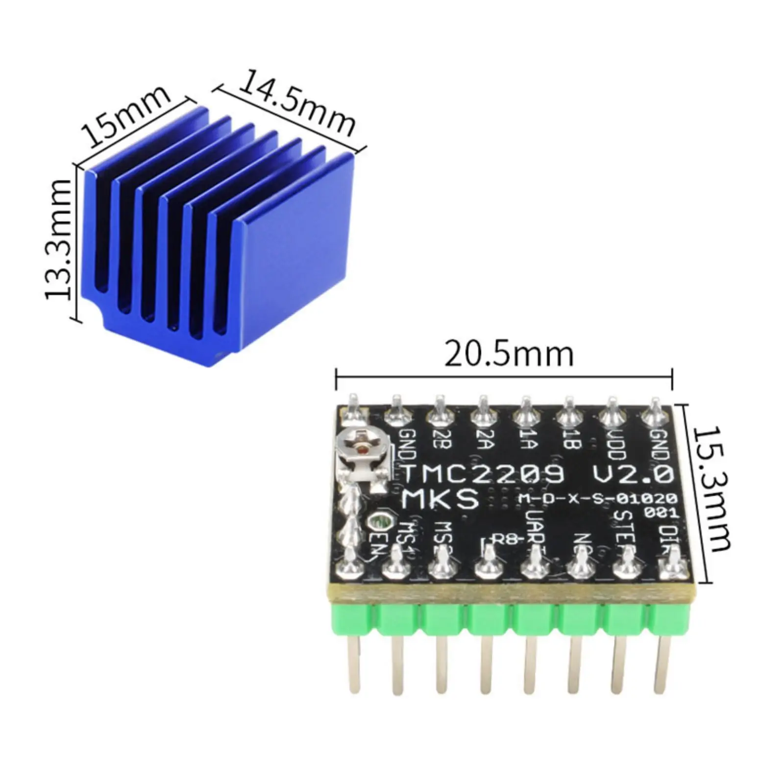 MKS TMC2209 V2.0 Stepper Motor - Mks Sgen 评论和价格