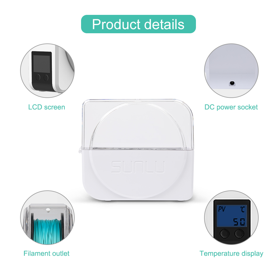 SUNLU Filament Dryer S1 Plus B - Enclosure 3D Printer 评论和价格
