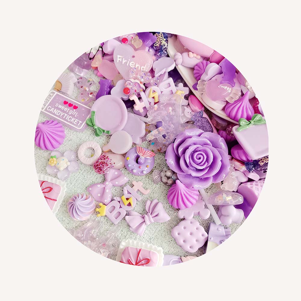 DIY jewelry mobile phone decor - Resin 评论和价格